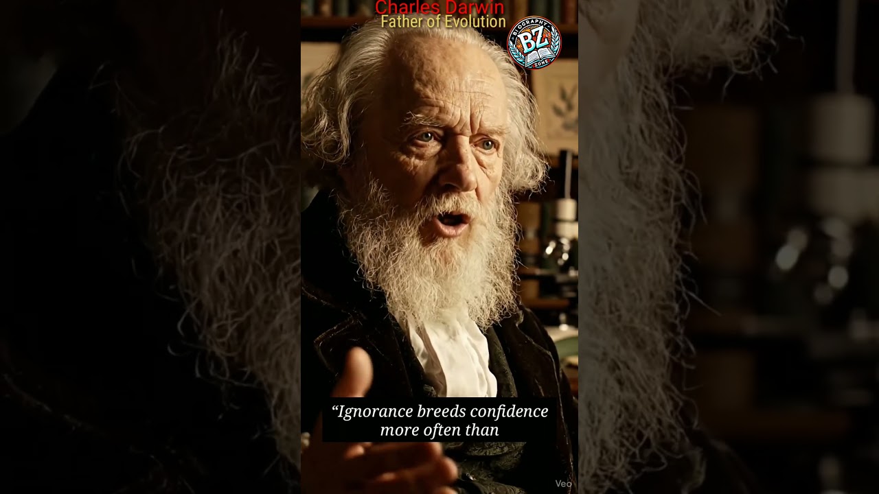 Charles Darwin: Father of Evolution🙏‎⁨@PeopleProfiles⁩ 