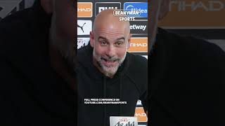 DON'T CLAP ME! CLAP ME ON SUNDAY! 👏 | Pep Guardiola receives a huge round of applause from reporters