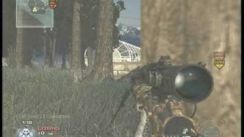 MW2 Search and Destroy - 1v4 Clutch on Estate