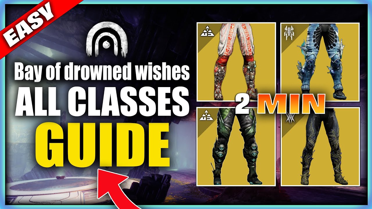 SUPER EASY Legend Lost sector TODAY Bay of drowned wishes ALL CLASSES 09/21/2023 | Destiny 2