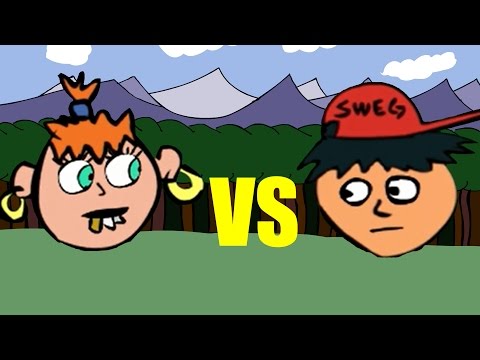 Ghetto Pokemon Battle: Mistisha vs Ashquan [EXPLICIT]