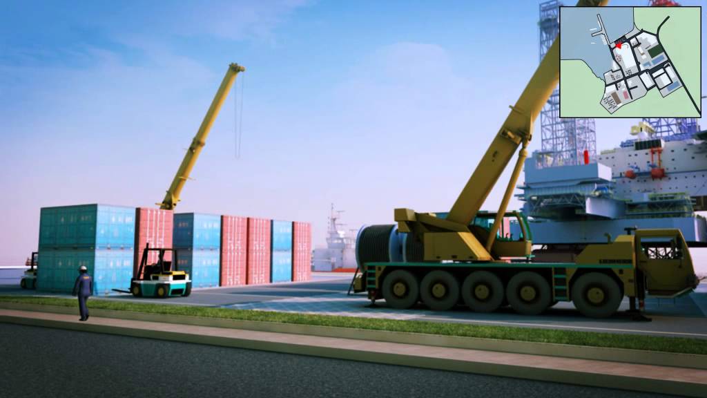 Toll Loyang Offshore Supply Base 3D Animation YouTube