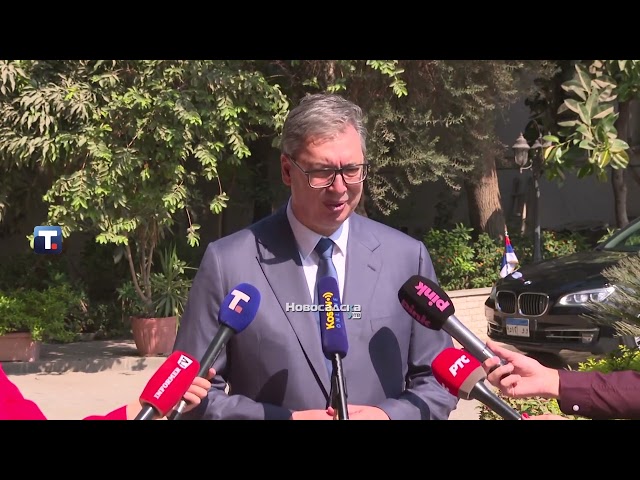 Predsednik Vučić se sastao sa poglavarom Koptske pravoslavne crkve