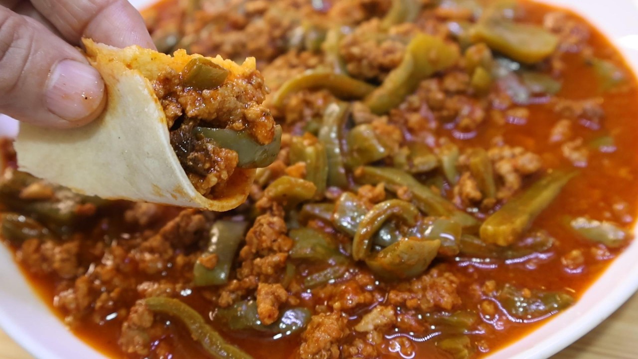 Nopales con Carne RECETA casera deliciosa y rápida 