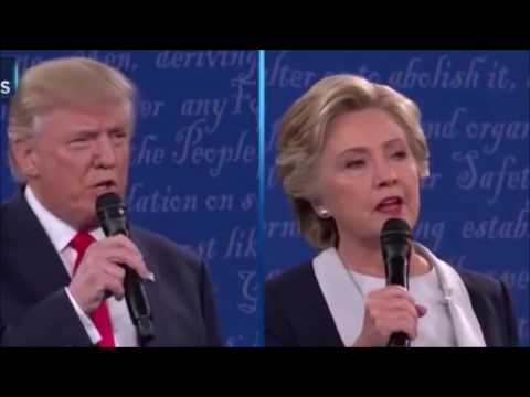 Donald Trump and Hillary Clinton sing Only You - Presidential Debate