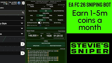 EA FC 26 Autobuyer & FUT Sniping Bot - Stevie