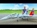 HUGE SUKHOI SU-30 RC DUO TURBINE JET MODEL DEMONSTRATION FLIGHT