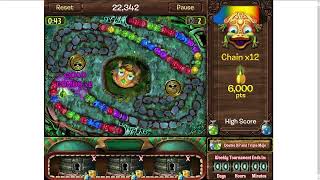 Zuma Blitz Gameplay Footage