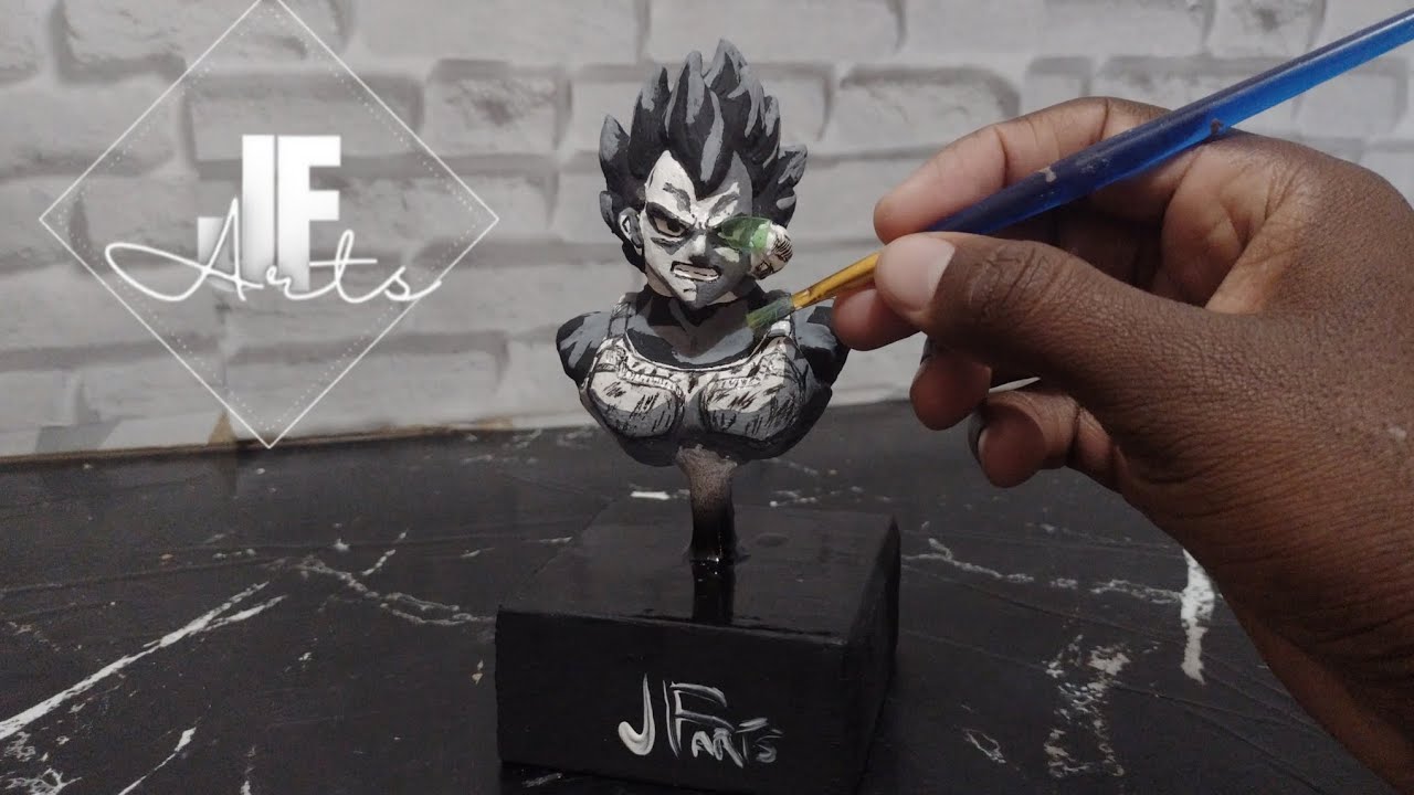 Sculpting busto vegeta/DRAGON BALL Z/