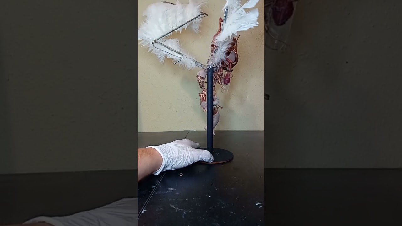 Clockwork Cherub   (Handmade  sculpture)