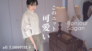 シンプルだけどどこかおしゃれな秋冬アイテム6点 #bonjoursagan