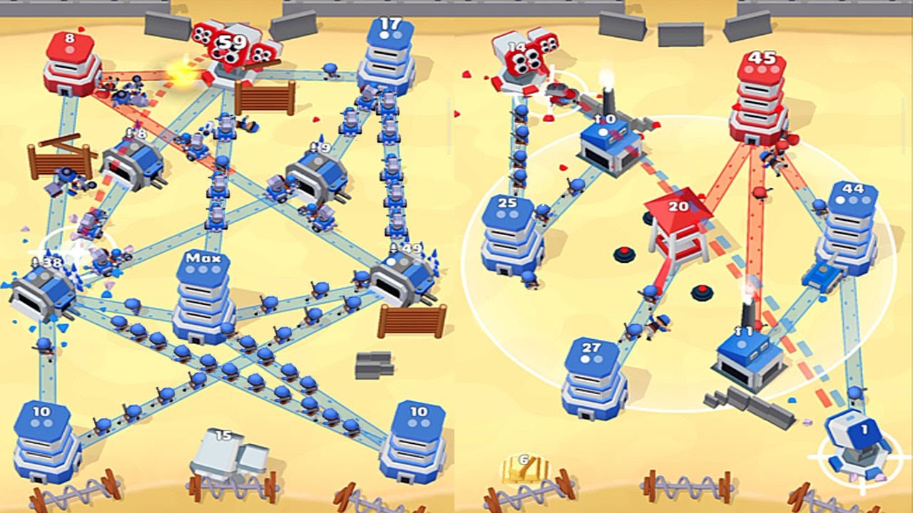 Tower War - Tactical Conquest #16 - Android Gameplay - YouTube