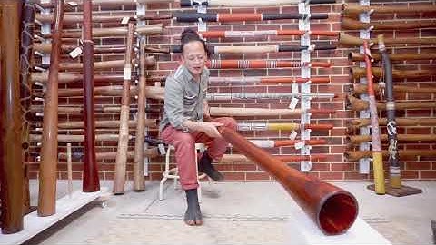 Injarrah wood slide didgeridoo (4703)