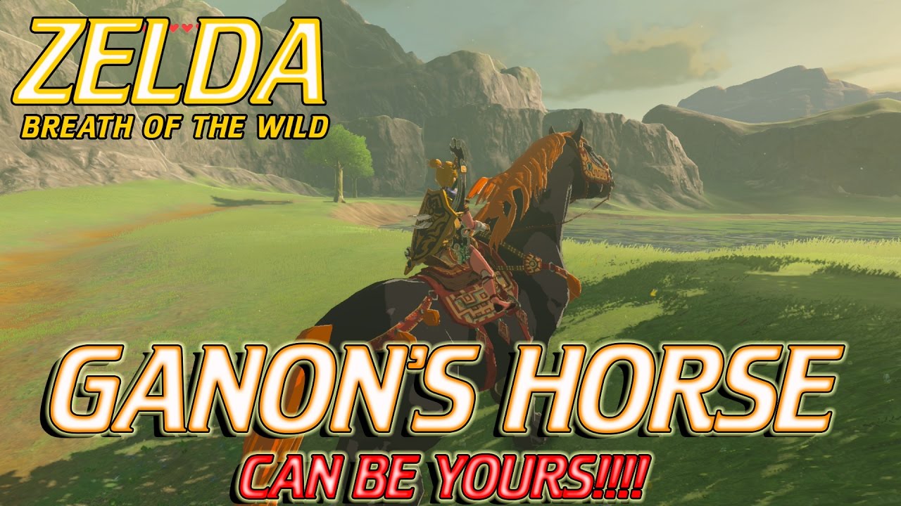 Zelda Breath Of The Wild Ganon's Horse