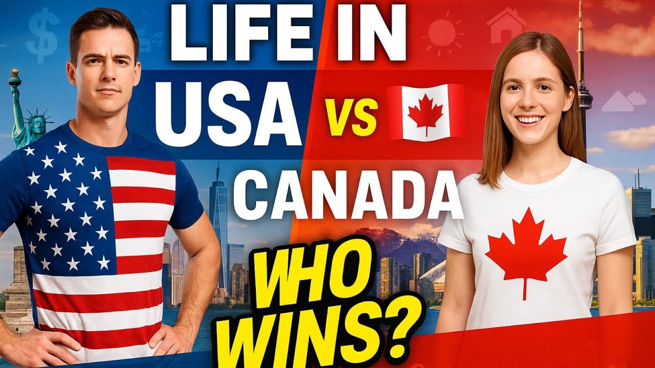 США против КАНАДЫ: стоимость жизни, погода, работа и многое другое!»