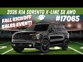 2026 Kia Sorento X-Line SX | Ebony Black | Tulsa, Broken Arrow, Oklahoma City | #17065
