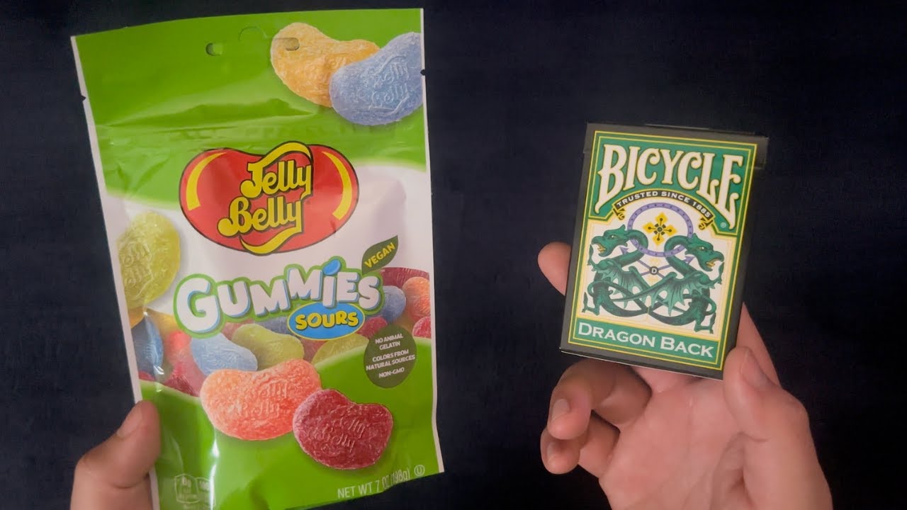 Jelly Belly Sour Gummies ~ Candy 'n' Solitaire ~ ASMR Solitaire #551