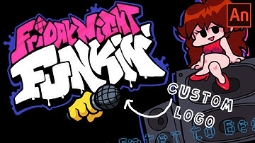 How to make your own custom FNF LOGO!