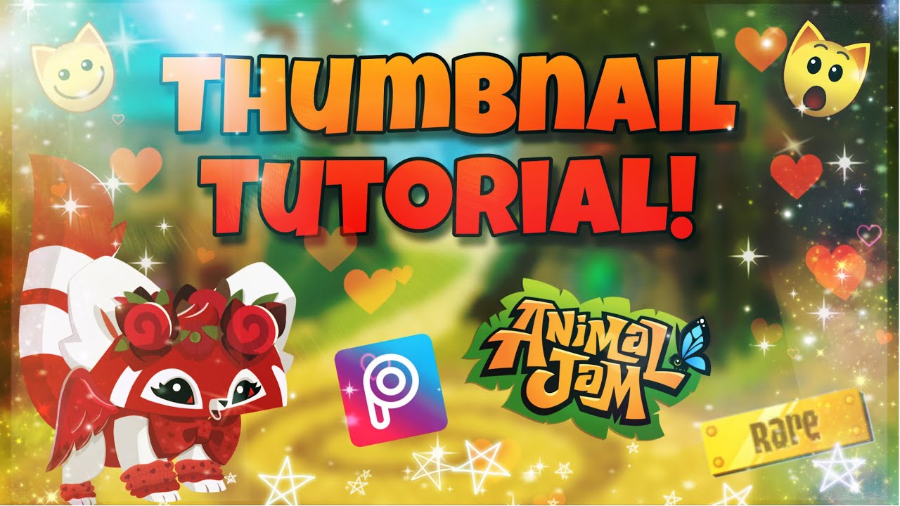 How to make thumbnails! // PicsArt