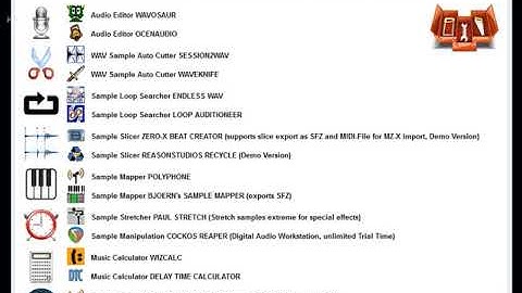 06 Resampling EQ and Looping for CASIO MZ-X 300/500 using AETEK MZ-X Sample Toolbox Software