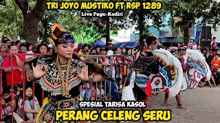 Perang Celeng TARISA KASOL Jaranan TRI JOYO MUSTIKO Ft ROGO SAMBOYO PUTRO Live Pasar Pagu Kediri