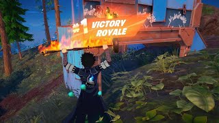 *NEW* MHA DABI SKIN IN FORTNITE PS5 + A VICTORY ROYALE WIN! (SOLO)