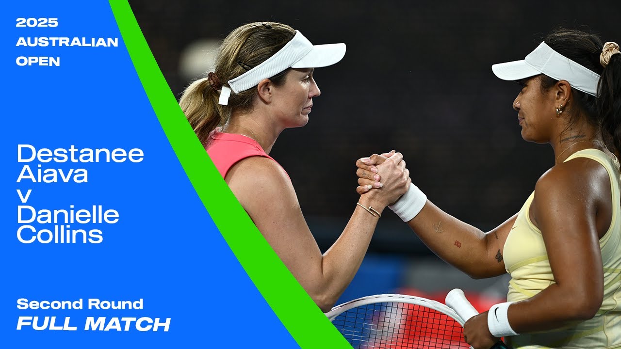Destanee Aiava v Danielle Collins Full Match | Australian Open 2025 Second Round