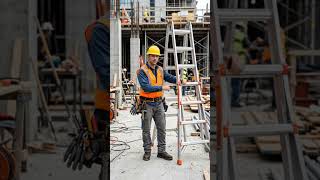 Use Ladders on Stable and Level Ground #safetyfirst #ladder #shorts #worksafety