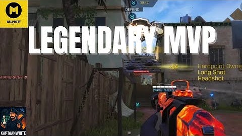 Slums Turned Into Chaos 😈 Legendary Ranked Hardpoint | PP19 Bizon MVP | Kaptaan White | COD Mobile