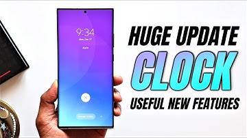 New update for Samsung Clock app - One UI 4.0/3.1