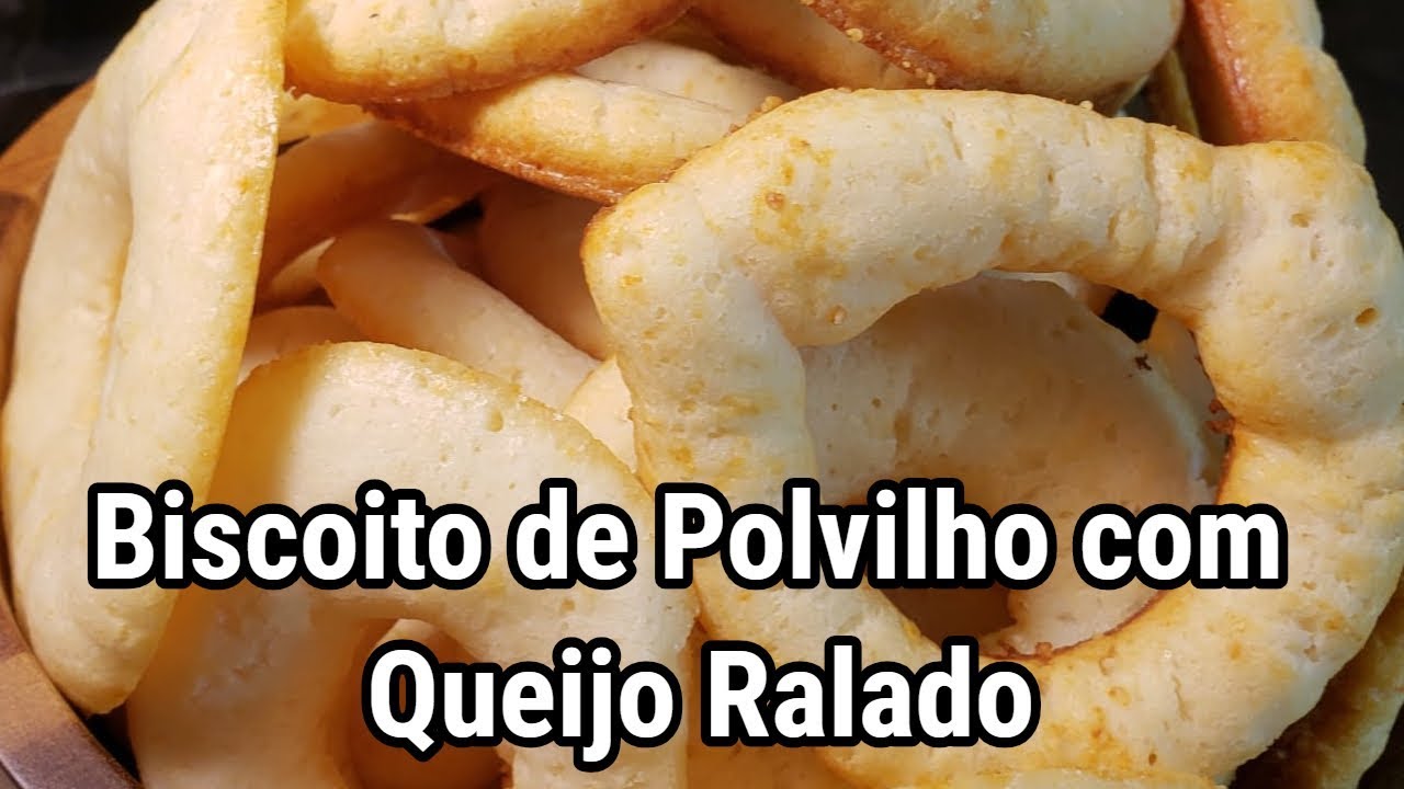 Biscoito de Polvilho com Queijo Ralado, excelente para um cafezinho ...