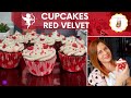 Cupcakes Red Velved 🧁💖 receta cupcakes para San Valentín