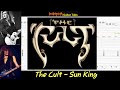 Sun king  the cult  guitar  bass tabs lesson