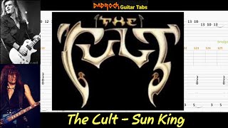 Sun King - The Cult - Guitar + Bass TABS Lesson screenshot 4