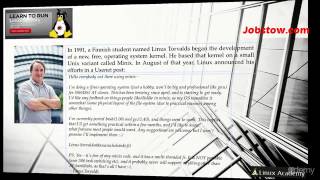 Brief HIstory of Linux - Introduction To Linux Lecture 2