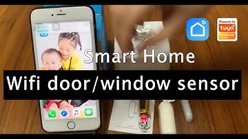 TUYA Smart Life APP Wireless Alert Home Security Wifi Door Sensor Window Alarm