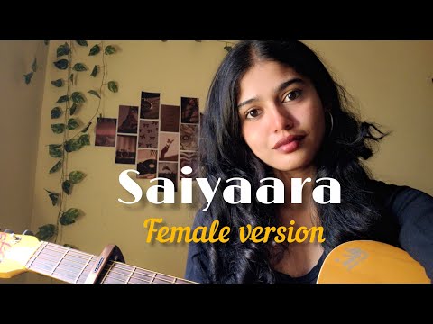 Saiyaara Title Song - Acoustic Guitar Cover | Female Version | Shrusti Music