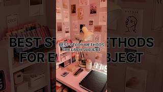 Best study methods for each subject#ytshort#shorts#video#trendingshort#viralshort