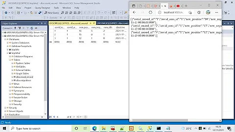 HOW TO CONNECT LUMEN 8x (LARAVEL) AND DATABASE SQL SERVER EXPRESS 2019