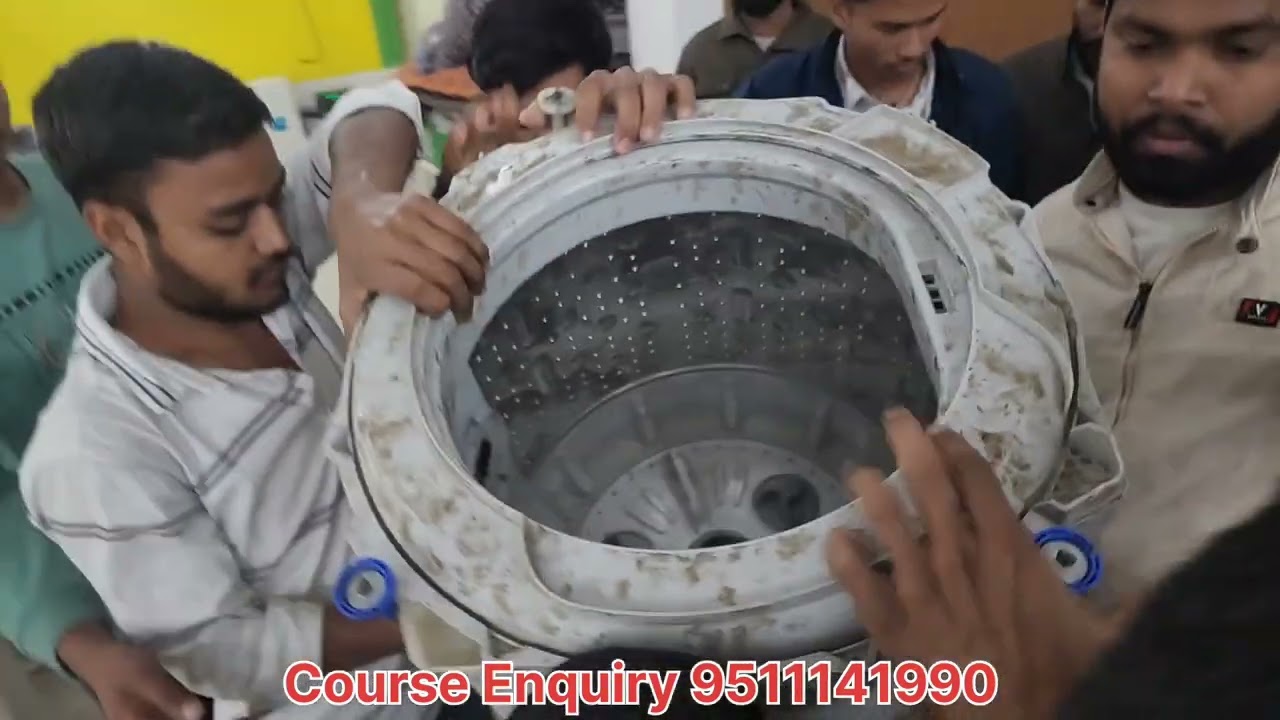 Free Automatic Washing Machine Complete Course || Step by Step 🔴Live