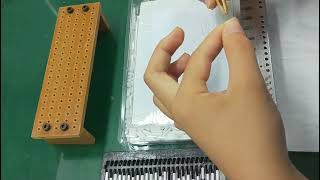 Production Details Of Optical Fiber Quick Connect Optical Fiber Core Insertion And Threading