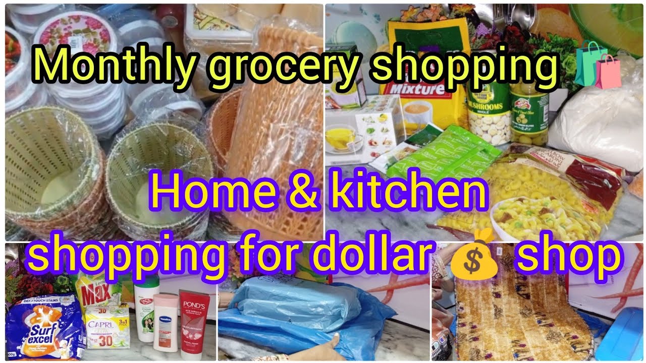 My 2 Day's Routine|Monthly Grocery + Dollar Store Haul✅Kitchen & Home Organizing|Productive Routine 