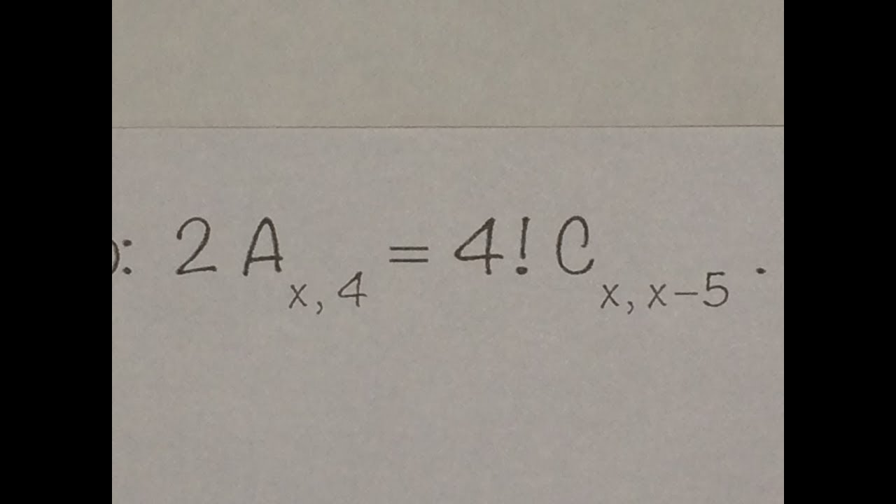 MFUNA | AC6 - Resolvendo uma equação que envolve ARRANJO e COMBINAÇÃO importance of history