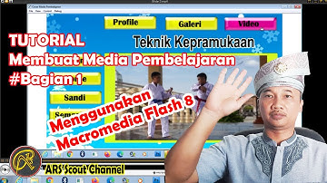 TUTORIAL Membuat Media Pembelajaran #bagian 1. Menggunakan Macromedia Flash 8