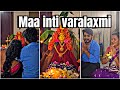 Varalaxmi vratham pooja & preparations || Shisha & Family