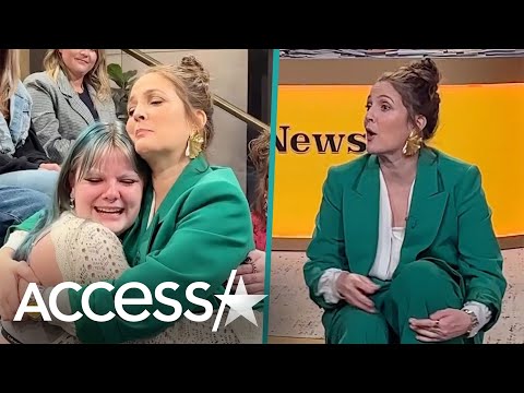 Drew Barrymore Stops Show For Crying Fan: 'Whose A** Do I Have To Kick?'