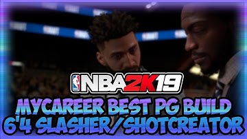 NBA2K19 MYCAREER PRELUDE - BEST POINT GUARD BUILD, 6
