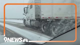 Snow causes messy commute near Silverthorne; wind delays flights at DIA