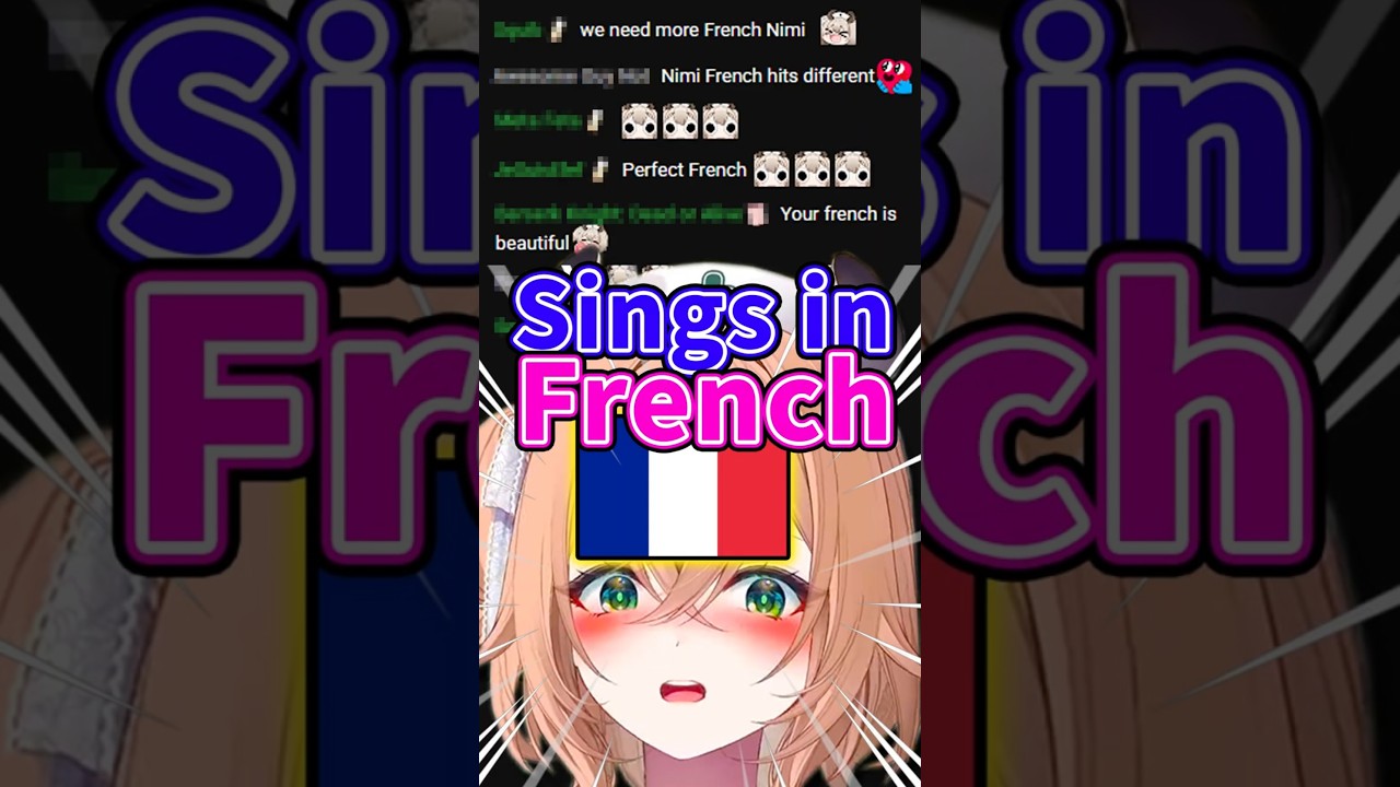 Chat Was Caught Off Guard When Nimi Started Singing in FRENCH