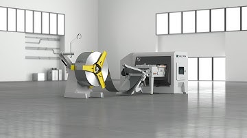Coil fed punching machine: servo electric EXN by Dallan